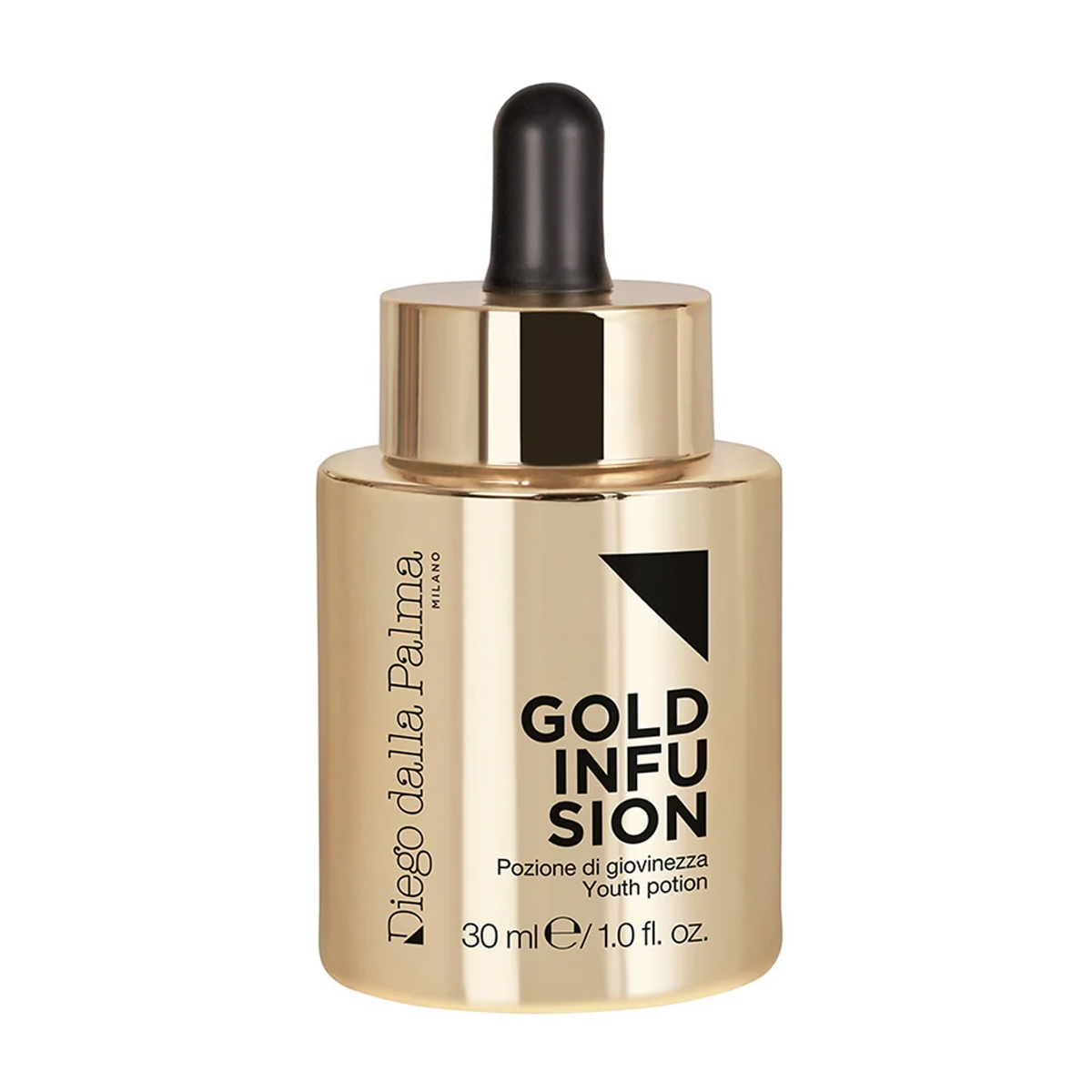Сироватка для молодості шкіри обличчя Diego Dalla Palma Gold Infusion Youth Potion Рідке золото, 30 мл